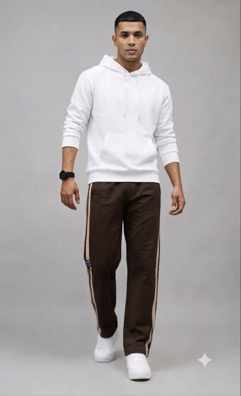 STRIPE BAGGY PANT