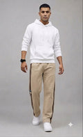 STRIPE BAGGY PANT