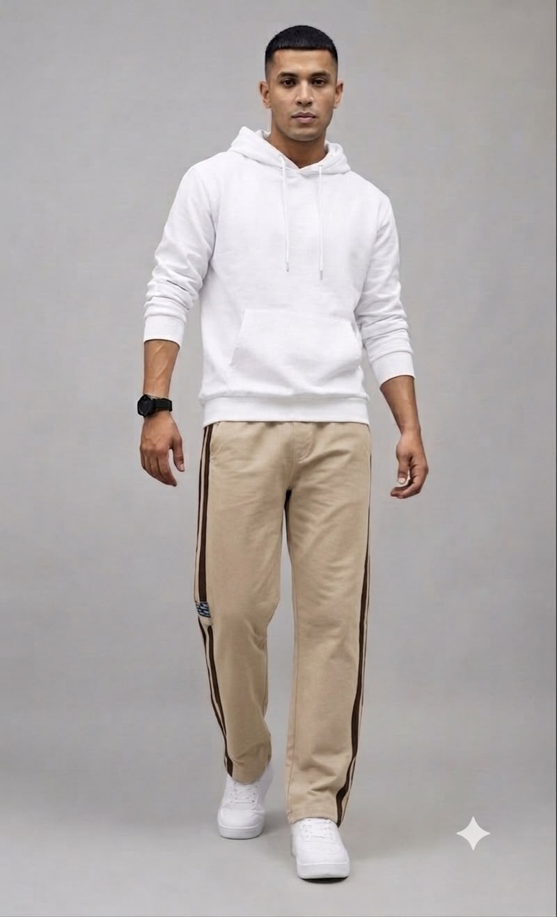 STRIPE BAGGY PANT