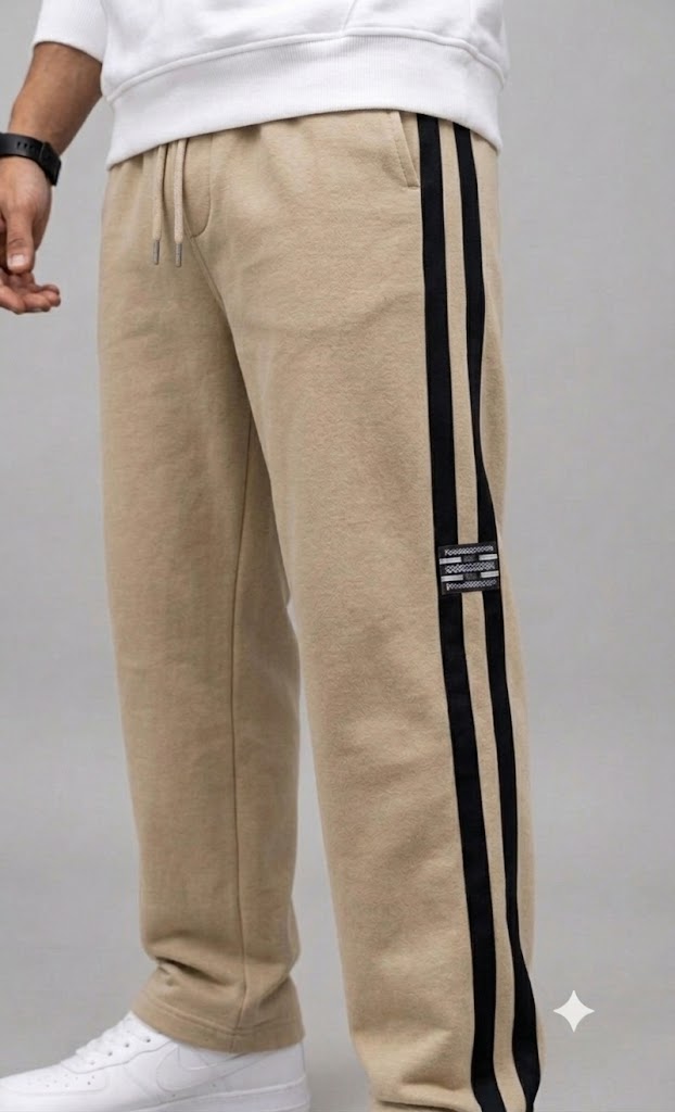 STRIPE BAGGY PANT