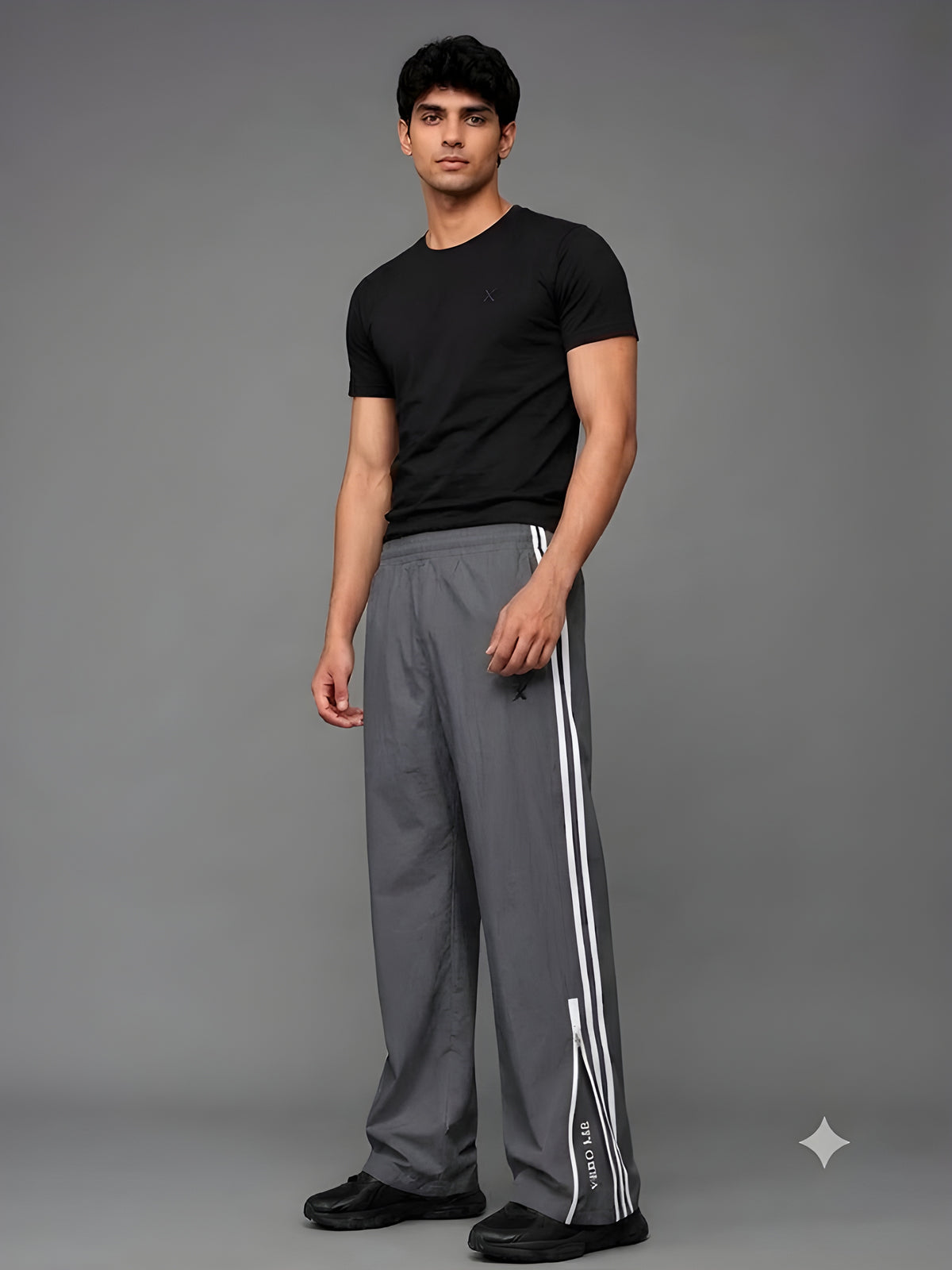 BAGGY PANT WITH BOOTCUT