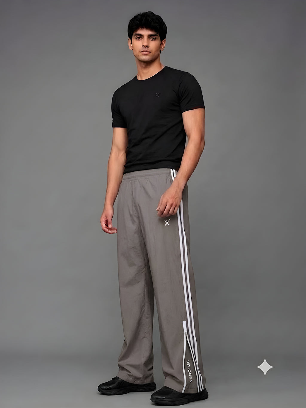 BAGGY PANT WITH BOOTCUT